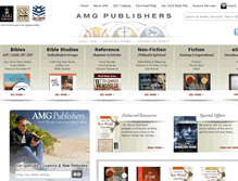 Tablet Screenshot of amgpublishers.com